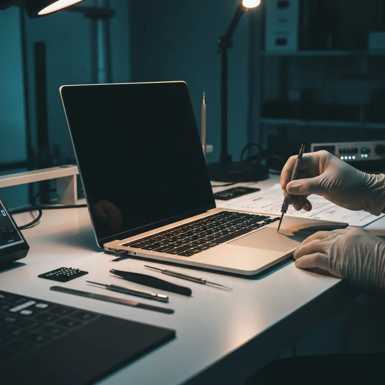 MacBook ekran ve batarya değişimi servisi